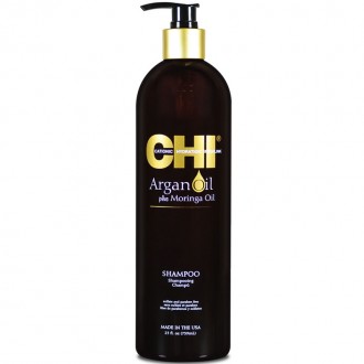 CHI Argan Oil Shampoo Šampon pro oživení suchých a poškozených vlasů
