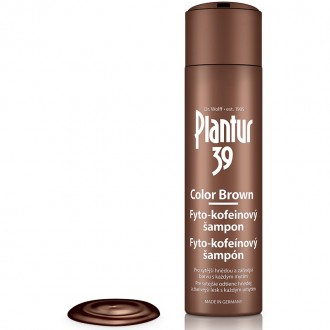 Plantur 39 Color Brown Fyto-kofeinový šampon pro hnědé vlasy 250ml