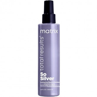 MATRIX Total Results Se Silver All-In-One Tónovací sprej pro blond a stříbrné vlasy 200ml