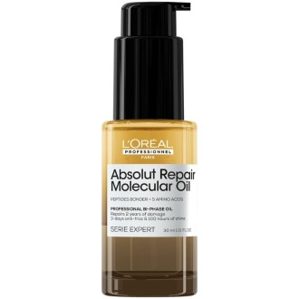 L’Oréal Professionnel Absolut Repair Molecular Dvoufázový olej na poškozené vlasy 30 ml