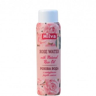 Milva Růžová voda s naturálním růžovým olejem 100ml