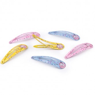 Pukačka do vlasů Jednorožec 6ks