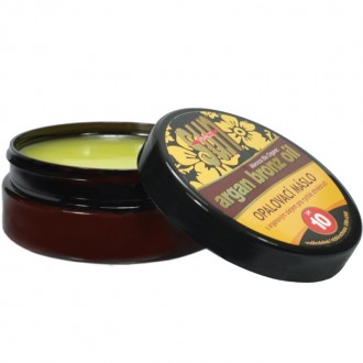 VIVACO SUN Argan oil opalovací máslo SPF 10 s arganovým olejem pro rychlé zhnědnutí 200ml