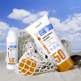 VIVACO SUN BRONZ Coral Friendly Opalovací KRÉM SPF50+ bez octocrylenu 50ml